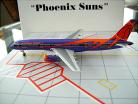 America West B 757-200 Phoenix Suns livery