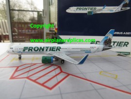 Frontier Airlines A321 Eagle tail livery
